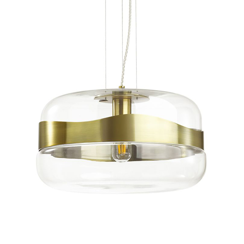 Люстра Igon Gold Lamp Золотой Прозрачный Люстра Igon Gold Lamp Золотой Прозрачный в Челябинске | Loft Concept