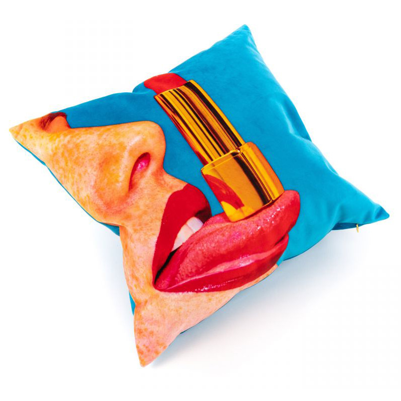 Подушка Seletti Cushion Tongue Мульти Подушка Seletti Cushion Tongue Мульти в Челябинске | Loft Concept