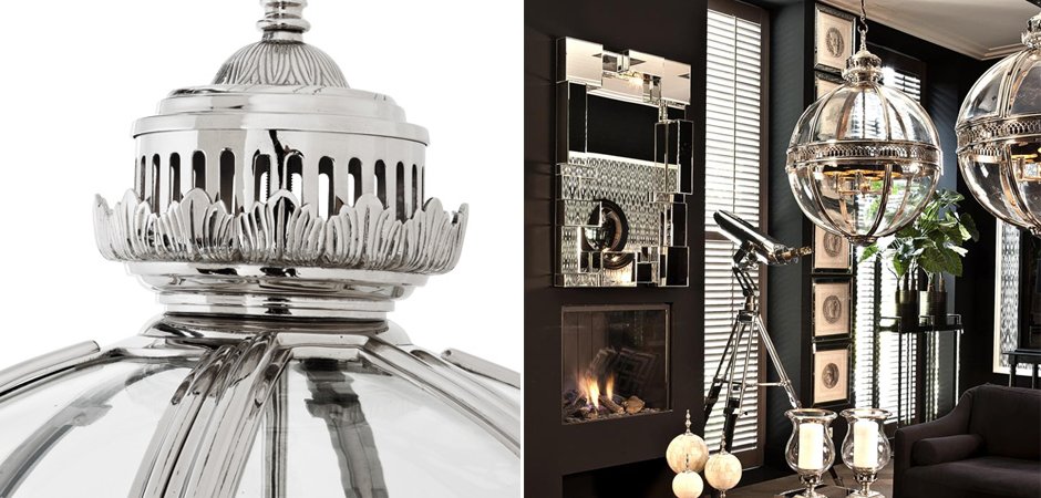 Люстра Lantern Residential Nickel L - Loft-Concept в Челябинске