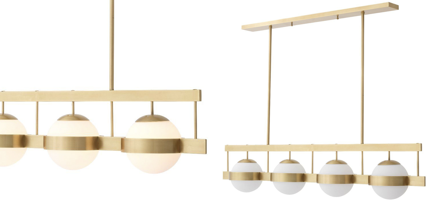 Люстра Eichholtz Chandelier Biba Brass - фото