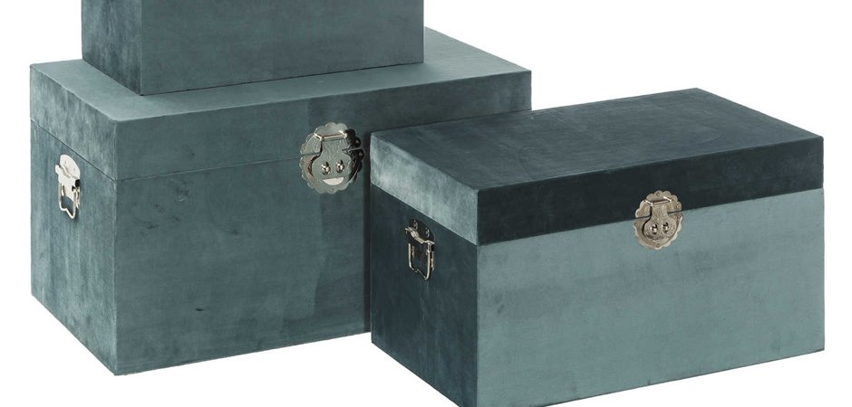 Комплект сундуков Turquoise Texture Комплект сундуков Turquoise Texture - Loft-Concept в Челябинске