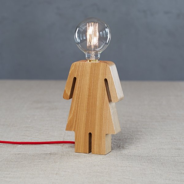 Настольная лампа Wooden Girl  в Челябинске | Loft Concept 