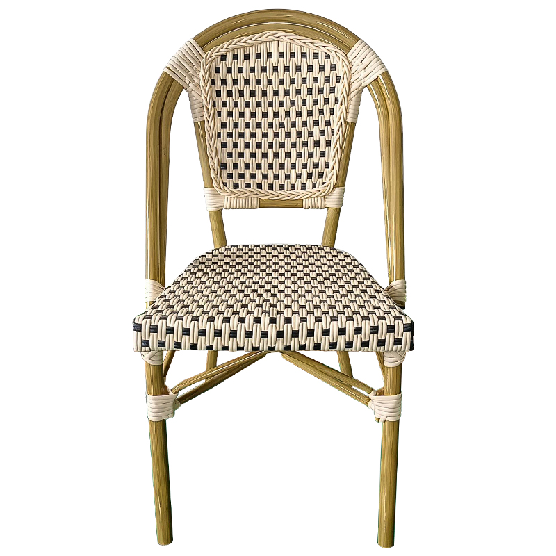 Стул ротанг Wicker Roderick Rattan Chair Бежевый Древесина Коричневый Белый Стул ротанг Wicker Roderick Rattan Chair Бежевый Древесина Коричневый Белый в Челябинске | Loft Concept