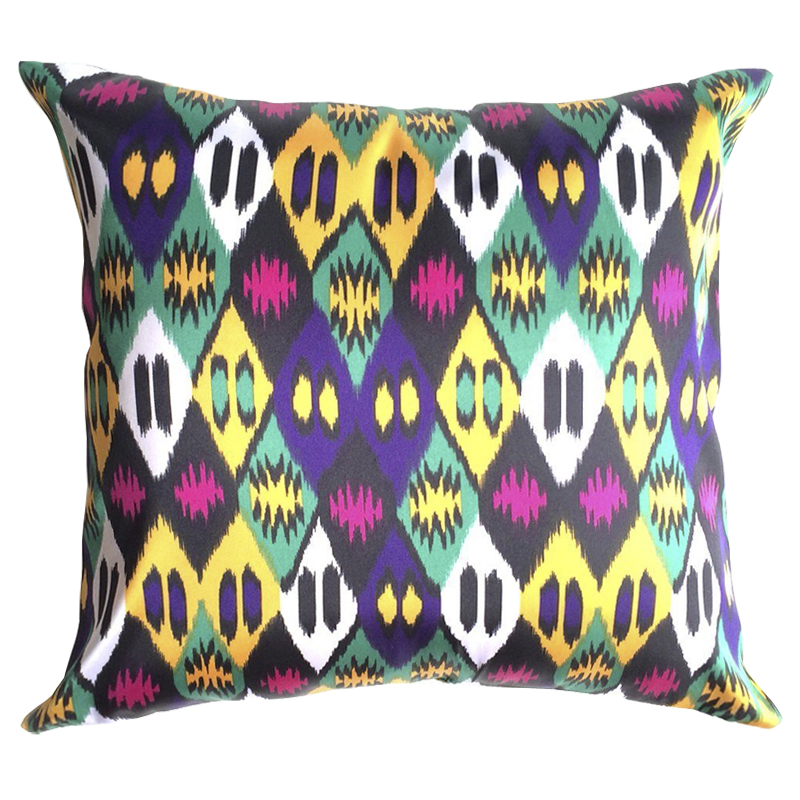 Подушка Multicolor Rhombuses Мульти Подушка Multicolor Rhombuses Мульти в Челябинске | Loft Concept