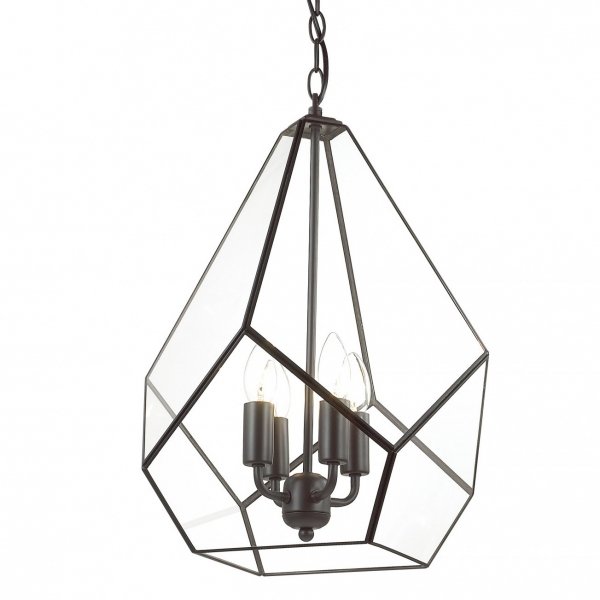 Люстра Geometry Glass Light Pendant Transparent 4 Прозрачный Люстра Geometry Glass Light Pendant Transparent 4 Прозрачный в Челябинске | Loft Concept