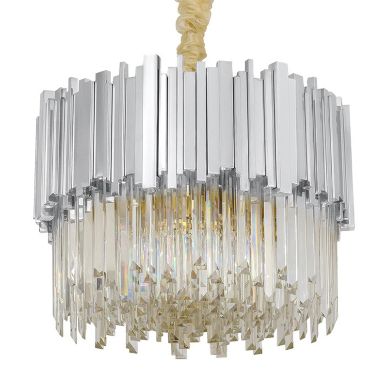 Круглая люстра Luxxu Modern Cascade Chandelier Silver Metal Glass 40 Прозрачное Стекло Серебряный Круглая люстра Luxxu Modern Cascade Chandelier Silver Metal Glass 40 Прозрачное Стекло Серебряный в Челябинске | Loft Concept