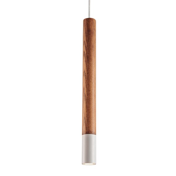 Подвесной светильник Trumpet Wood Pendant Lamp Коричневый Подвесной светильник Trumpet Wood Pendant Lamp Коричневый в Челябинске | Loft Concept