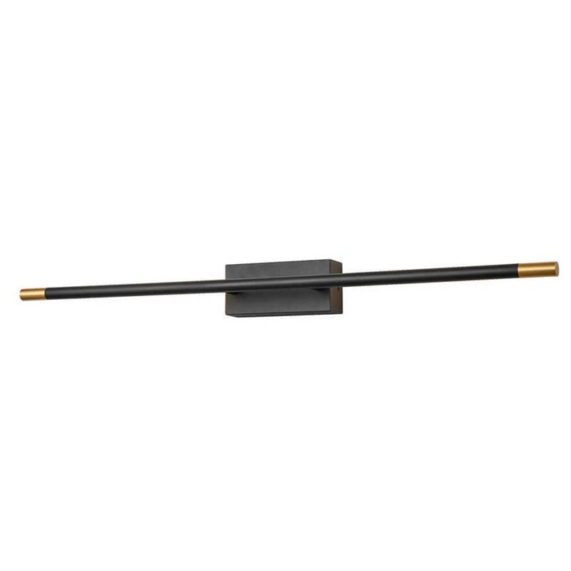 Бра Drawing Line Gold Black Rectangular Base Золотой Черный Бра Drawing Line Gold Black Rectangular Base Золотой Черный в Челябинске | Loft Concept