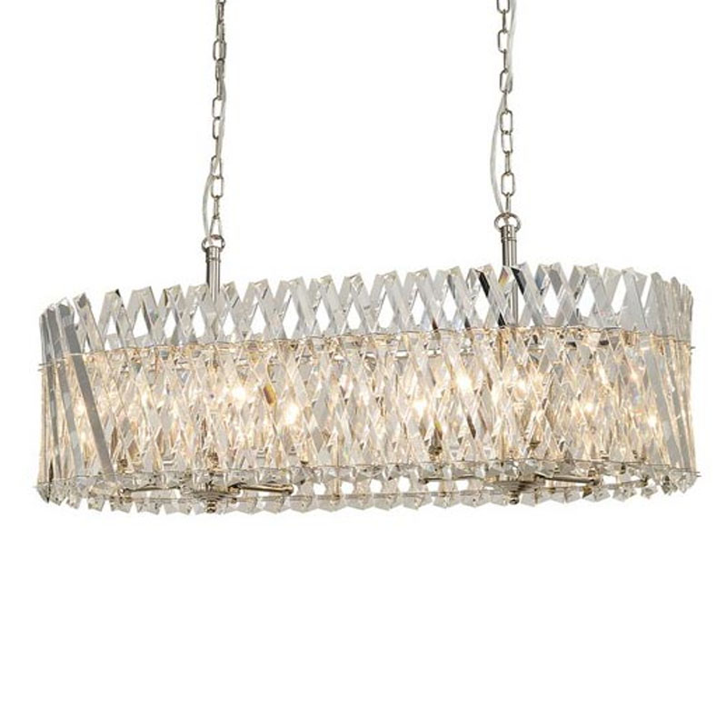 Хрустальная Люстра Durable Crystal Elongated Хром Хрустальная Люстра Durable Crystal Elongated Хром в Челябинске | Loft Concept