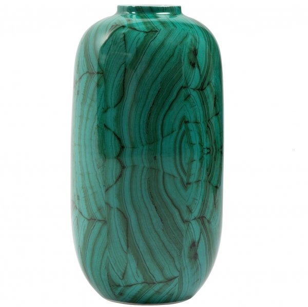 Ваза Malachite Vase Tall Малахит в Челябинске | Loft Concept 