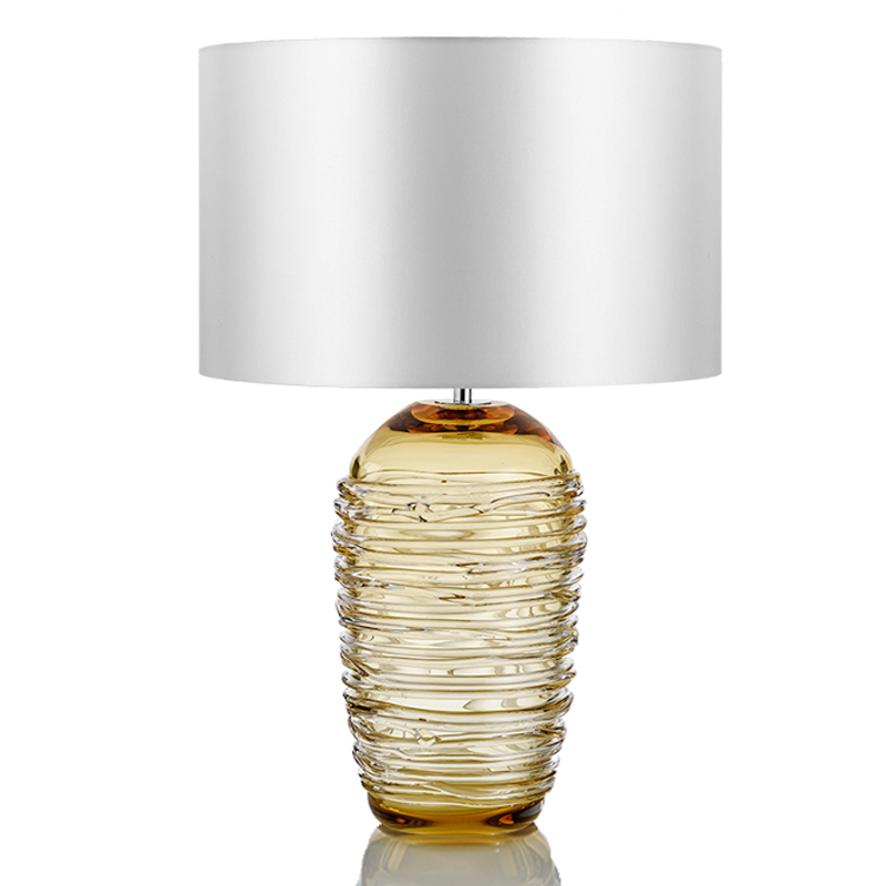 Настольная лампа Porta Romana GLB32 GLASS THREAD LAMP Amber Янтарь (Amber) Молочный Настольная лампа Porta Romana GLB32 GLASS THREAD LAMP Amber Янтарь (Amber) Молочный в Челябинске | Loft Concept