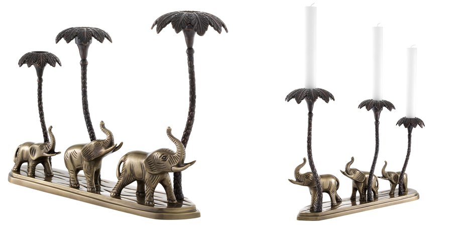 Подсвечник Eichholtz Candle Holder Trio Подсвечник Eichholtz Candle Holder Trio - Loft-Concept в Челябинске