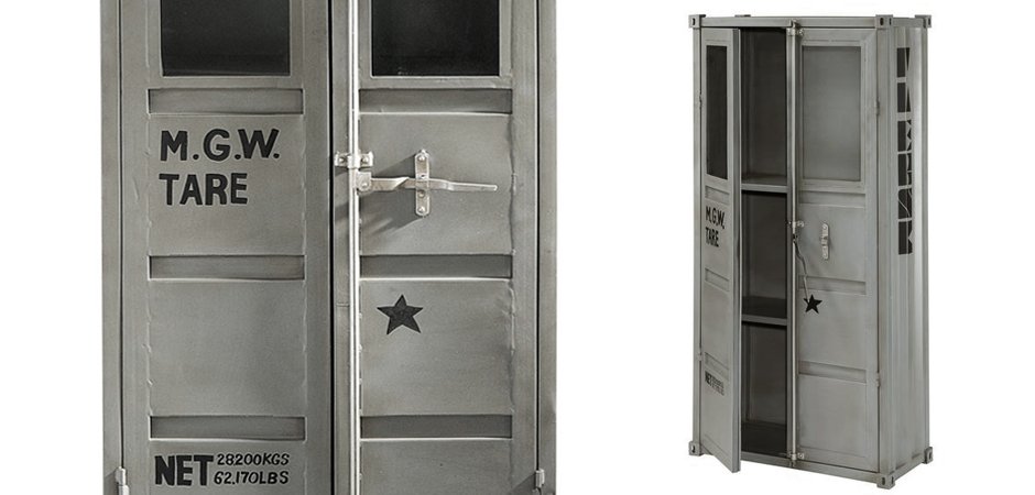 Шкаф-витрина Sea Container M.G.W. Шкаф-витрина Sea Container M.G.W. - Loft-Concept в Челябинске