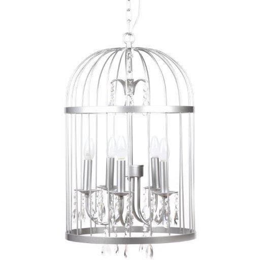 Люстра BirdCage Silver Серебряный Люстра BirdCage Silver Серебряный в Челябинске | Loft Concept