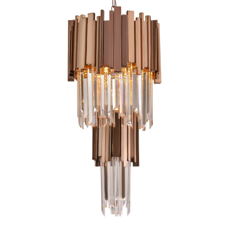 Люстра многоярусная Luxxu Modern Cascade Chandelier Bronze Metal Glass 35 Бронза Прозрачное Стекло Люстра многоярусная Luxxu Modern Cascade Chandelier Bronze Metal Glass 35 Бронза Прозрачное Стекло в Челябинске | Loft Concept