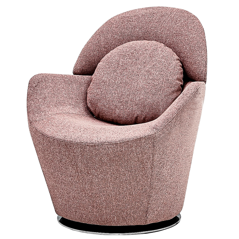 Кресло Daisy Chair Розовый пастельный Черный Кресло Daisy Chair Розовый пастельный Черный в Челябинске | Loft Concept