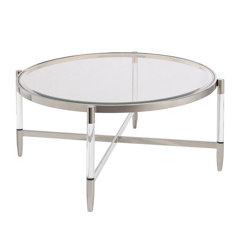 Кофейный стол Existential Silver Coffee Table Серебряный Кофейный стол Existential Silver Coffee Table Серебряный в Челябинске | Loft Concept
