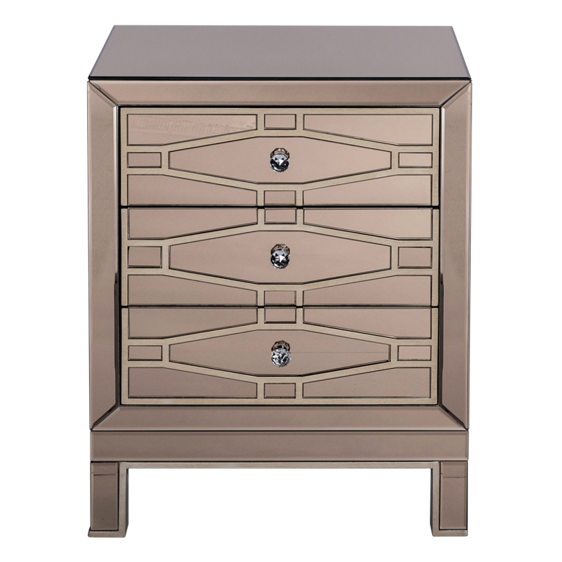 Тумба Mirror Geometry Nightstand Зеркало Тумба Mirror Geometry Nightstand Зеркало в Челябинске | Loft Concept