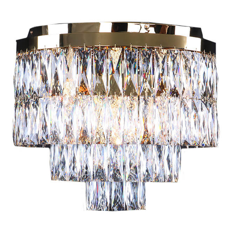 Потолочная люстра Crystal Regena Gold Chandelier Глянцевое золото Прозрачный (Transparent) Потолочная люстра Crystal Regena Gold Chandelier Глянцевое золото Прозрачный (Transparent) в Челябинске | Loft Concept
