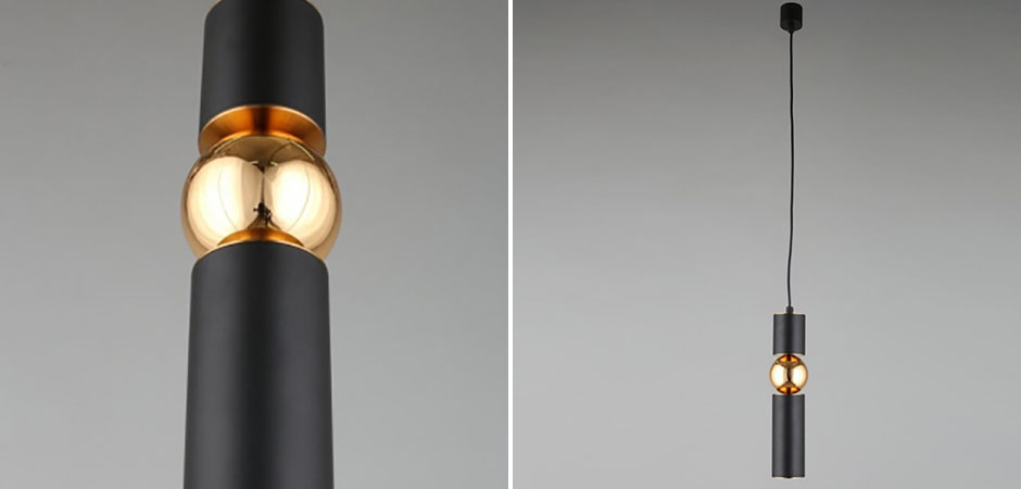 Подвесной светильник Lee Broom Fulcrum Золото и Черный Подвесной светильник Lee Broom Fulcrum Золото и Черный - Loft-Concept в Челябинске