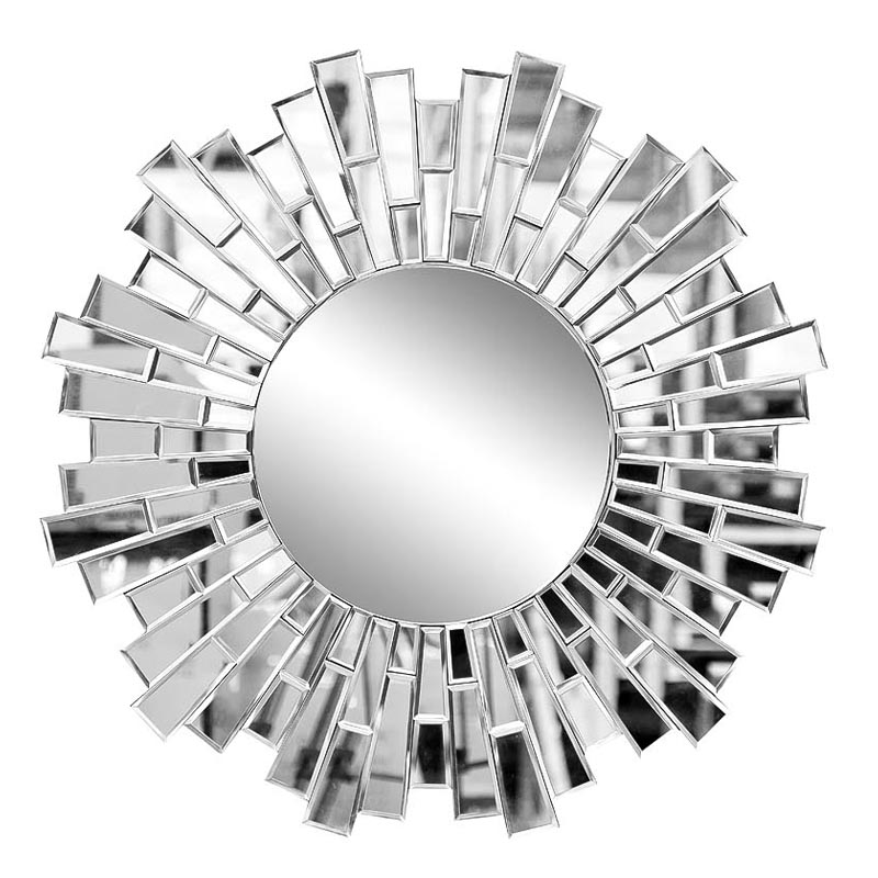 Зеркало Mirror Beams Round Mirror  в Челябинске | Loft Concept 