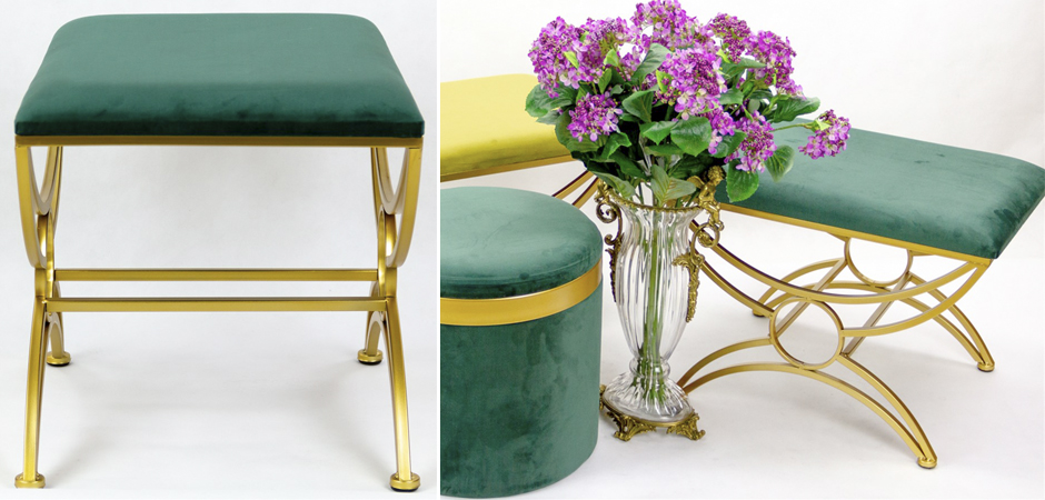 Пуф Art Deco Shapes Emerald Пуф Art Deco Shapes Emerald - Loft-Concept в Челябинске