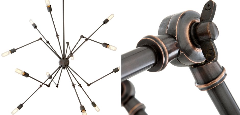 Люстра Eichholtz Ceiling Lamp Spider 12 - Loft-Concept в Челябинске