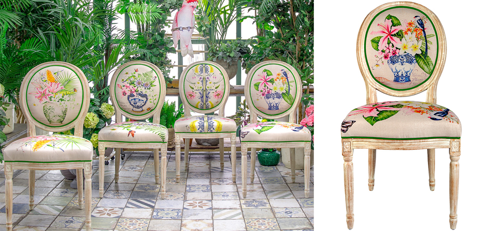 Стул Pink Hibiscus Stool Стул Pink Hibiscus Stool - Loft-Concept в Челябинске