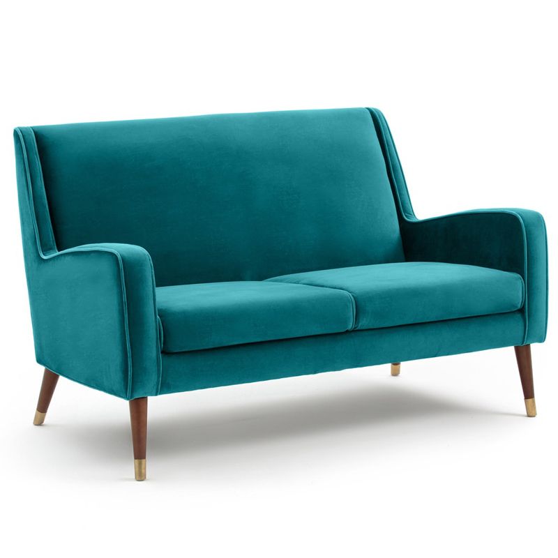 Диван Classic Furniture синий Синий Латунь Диван Classic Furniture синий Синий Латунь в Челябинске | Loft Concept