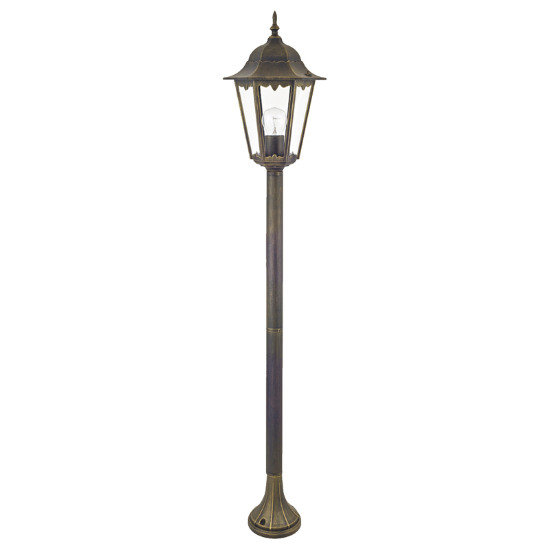 Уличный светильник Leclerc Street lamp Винтажный черный Прозрачное Стекло Уличный светильник Leclerc Street lamp Винтажный черный Прозрачное Стекло в Челябинске | Loft Concept