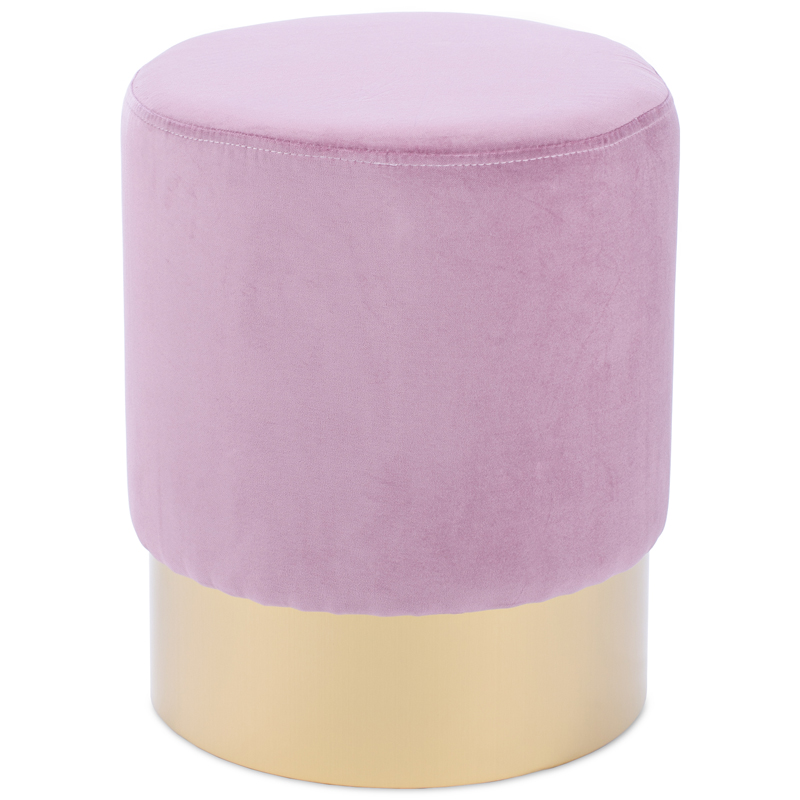 Пуф Una Puff pink Розовый Золотой Пуф Una Puff pink Розовый Золотой в Челябинске | Loft Concept