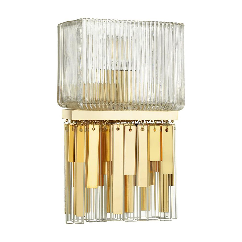 Бра Madelen Gold Wall Lamp Глянцевое золото Прозрачный (Transparent) Бра Madelen Gold Wall Lamp Глянцевое золото Прозрачный (Transparent) в Челябинске | Loft Concept