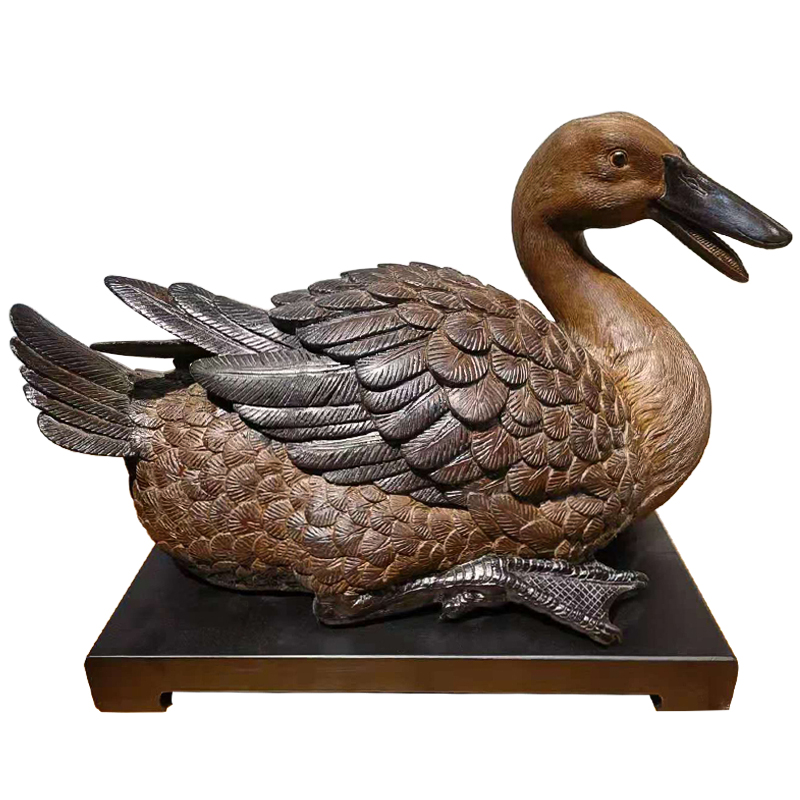 Статуэтка Terracotta Duck Коричневый Статуэтка Terracotta Duck Коричневый в Челябинске | Loft Concept
