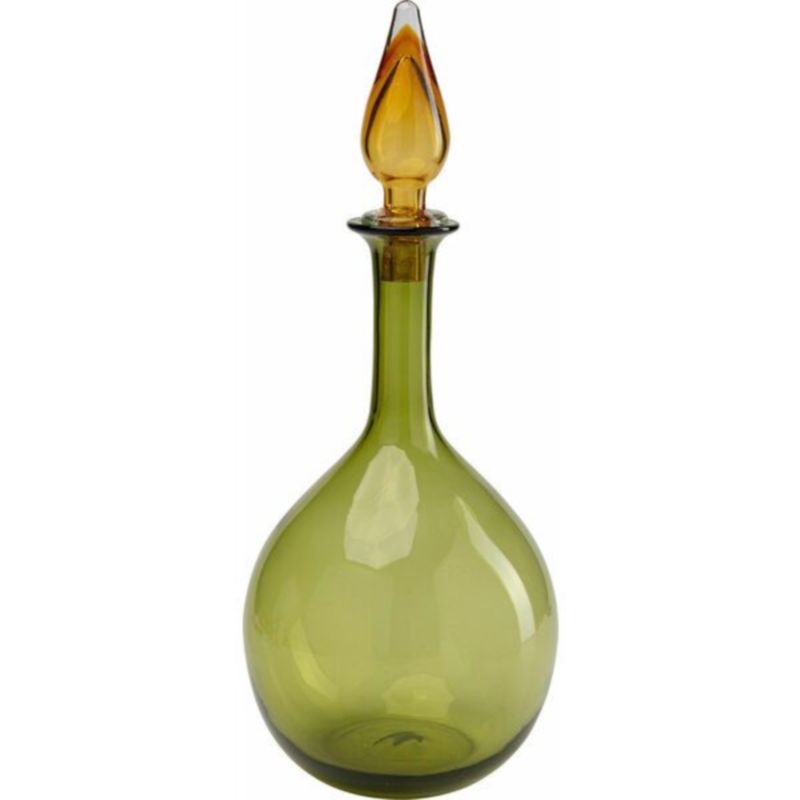 Ваза Glass Candle Зеленый Ваза Glass Candle Зеленый в Челябинске | Loft Concept