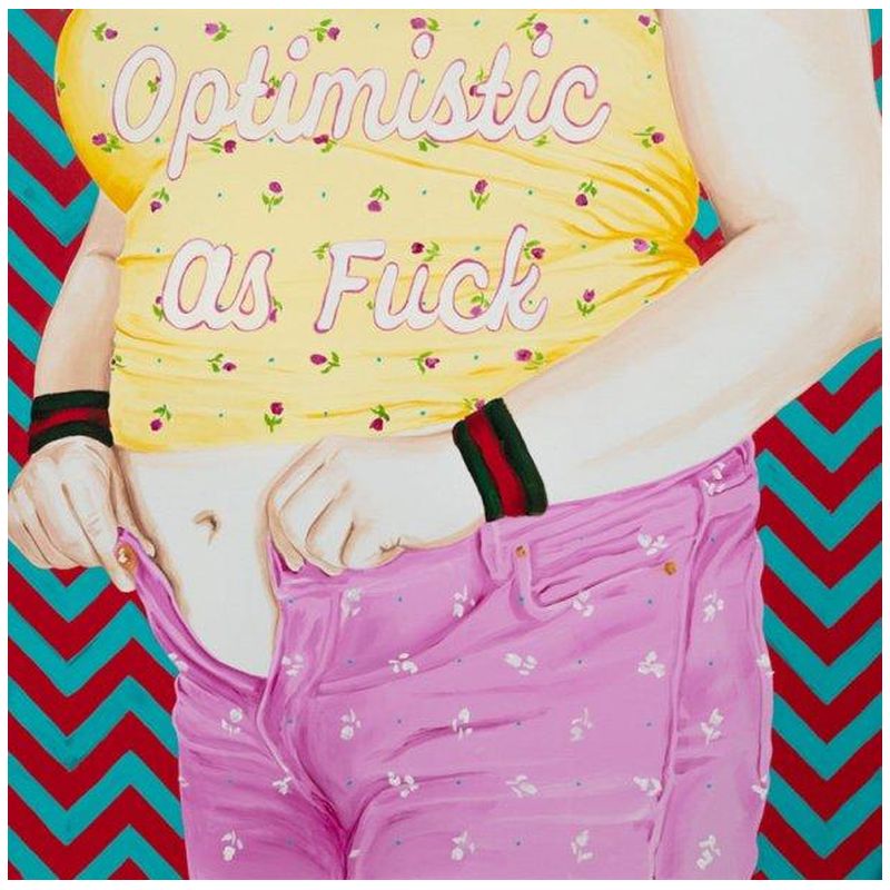 Картина Optimistic as Fuck Мульти Картина Optimistic as Fuck Мульти в Челябинске | Loft Concept