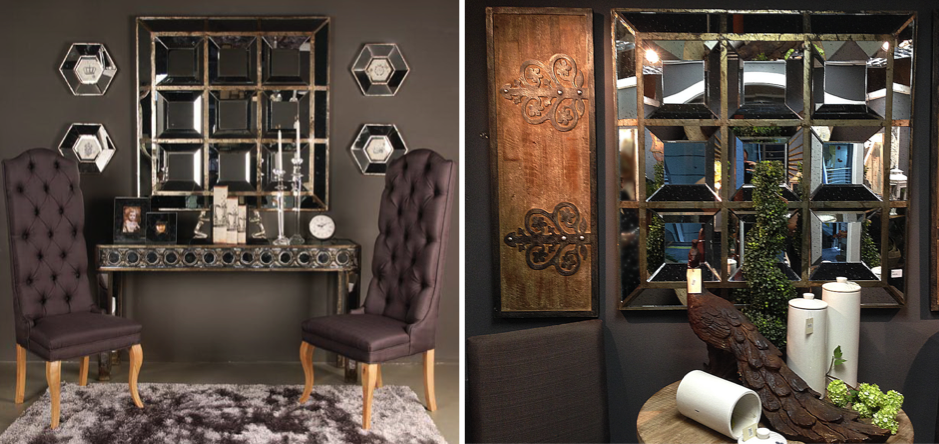 Зеркало настенное Patina FourSquare Зеркало настенное Patina FourSquare - Loft-Concept в Челябинске
