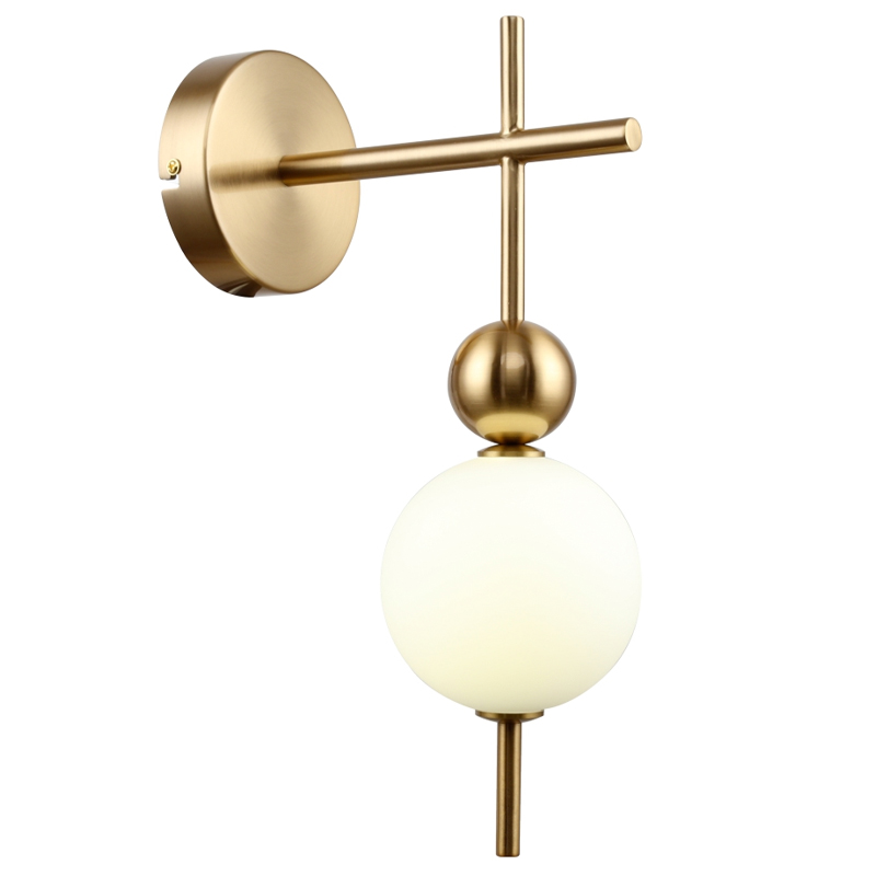 Бра PEARLS SUSPENSION Белый Латунь Бра PEARLS SUSPENSION Белый Латунь в Челябинске | Loft Concept