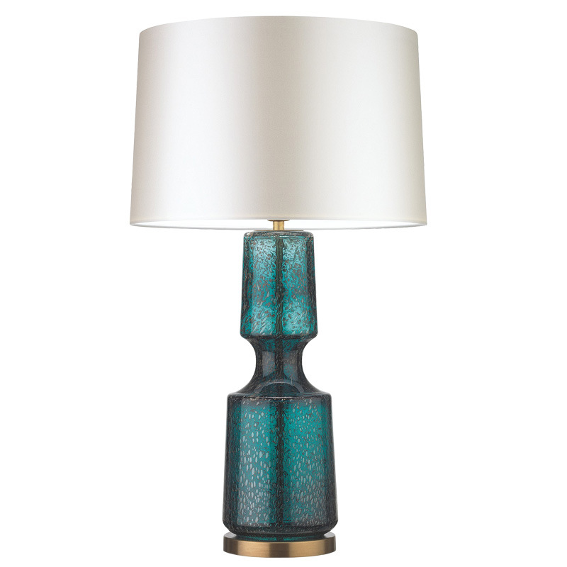 Настольная лампа Antero Teal Table Lamp Бирюзовый Молочный Настольная лампа Antero Teal Table Lamp Бирюзовый Молочный в Челябинске | Loft Concept