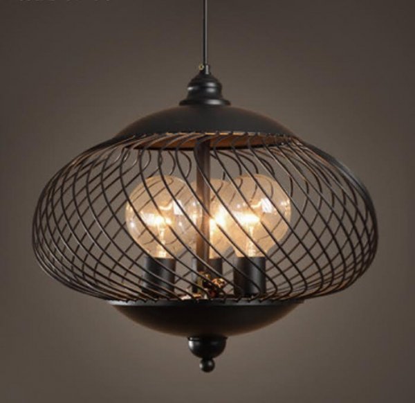 Подвесной светильник Oriental lattice pendant Черный Подвесной светильник Oriental lattice pendant Черный в Челябинске | Loft Concept