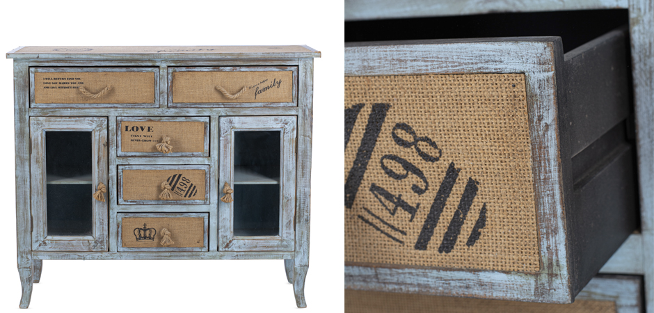 Комод в стиле прованс Beige-Blue Provence Комод в стиле прованс Beige-Blue Provence - Loft-Concept в Челябинске