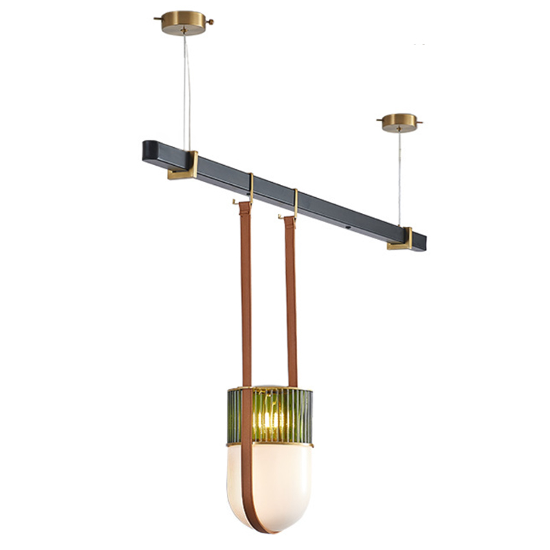 Dario Linear pendant light Черный Синий Желтый Зеленый Dario Linear pendant light Черный Синий Желтый Зеленый в Челябинске | Loft Concept