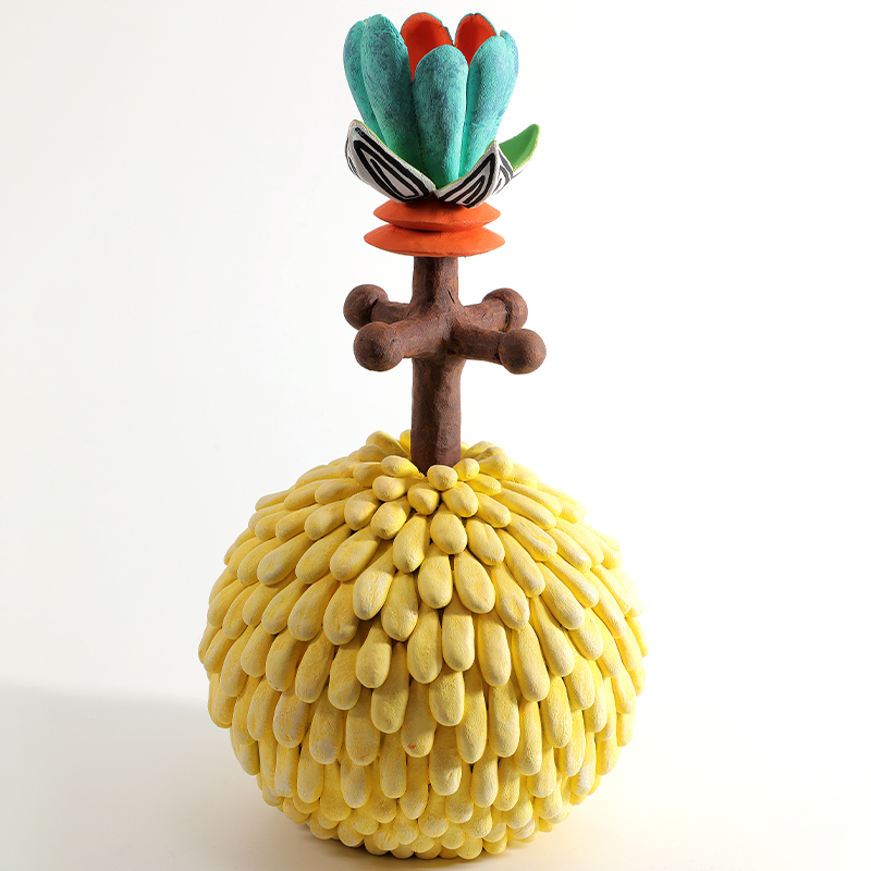 Статуэтка тропический фрукт Pandora Tropical Fruit Yellow Emerald Flower Желтый Мульти Статуэтка тропический фрукт Pandora Tropical Fruit Yellow Emerald Flower Желтый Мульти в Челябинске | Loft Concept