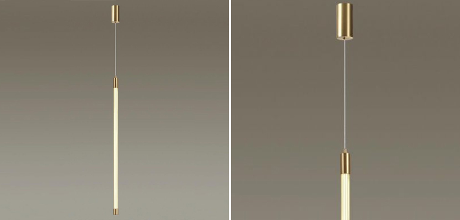 Подвесной светильник Bronze Trumpet tube светодиодный Подвесной светильник Bronze Trumpet tube светодиодный - Loft-Concept в Челябинске