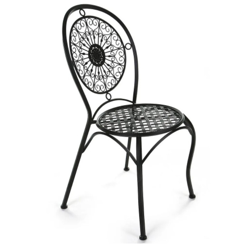 Стул Forged Patterns Anita Black Черный Стул Forged Patterns Anita Black Черный в Челябинске | Loft Concept