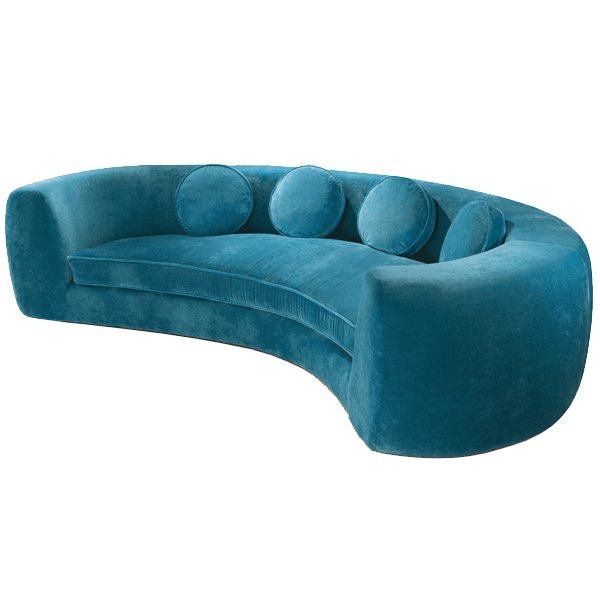 Диван India Mahdavi JELLY PEA Sofa Бирюзовый Желтый Синий Серый Диван India Mahdavi JELLY PEA Sofa Бирюзовый Желтый Синий Серый в Челябинске | Loft Concept