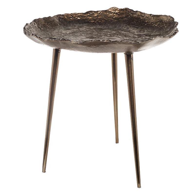 Приставной стол Edmundo Side Table 53 Бронза Приставной стол Edmundo Side Table 53 Бронза в Челябинске | Loft Concept