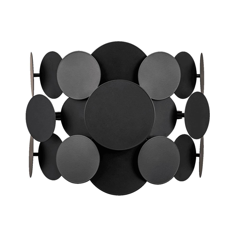 Бра Black Matte Disk Черный матовый Бра Black Matte Disk Черный матовый в Челябинске | Loft Concept
