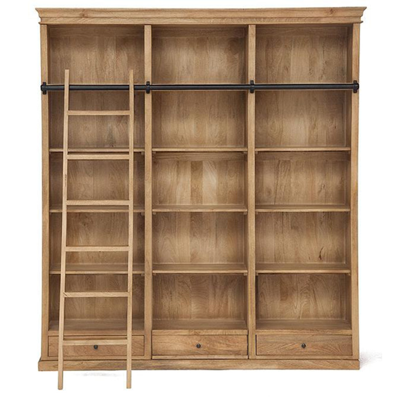 Стеллаж с лестницей Mango Shelving Boleyn Древесина Черный в Челябинске | Loft Concept 