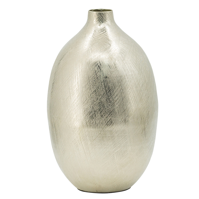 Ваза Silvian Vase silver Серебряный Ваза Silvian Vase silver Серебряный в Челябинске | Loft Concept
