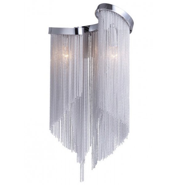 Бра Atlantis Chain Wall Lamp Black White Белый Бра Atlantis Chain Wall Lamp Black White Белый в Челябинске | Loft Concept